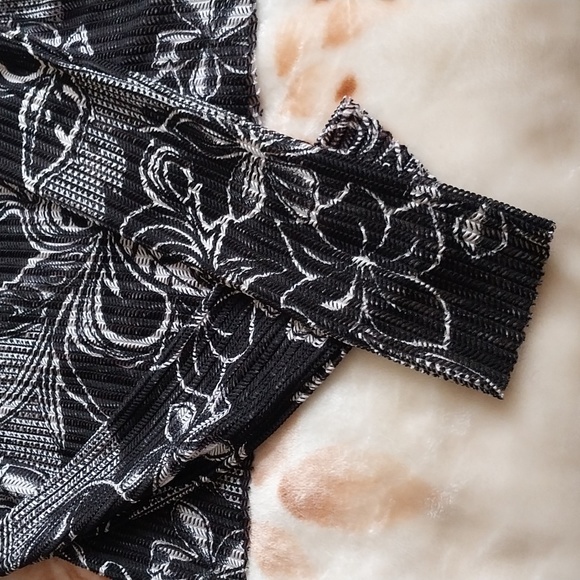 Zara Cropped Top Long Sleeved Blouse sz Small - Picture 5 of 5